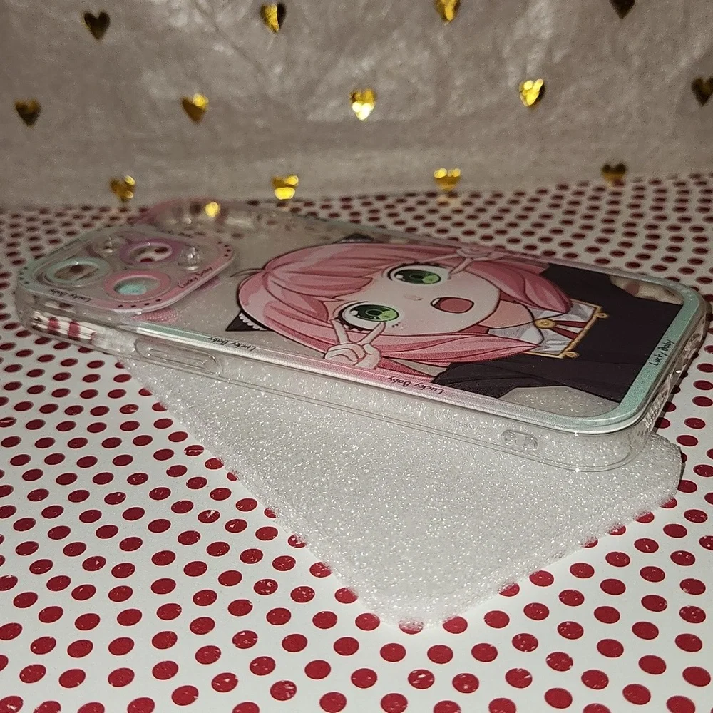 Brand new Apple IPhone 14 Pro Max Spy × Family Anya Forger  Silicone Phone Case